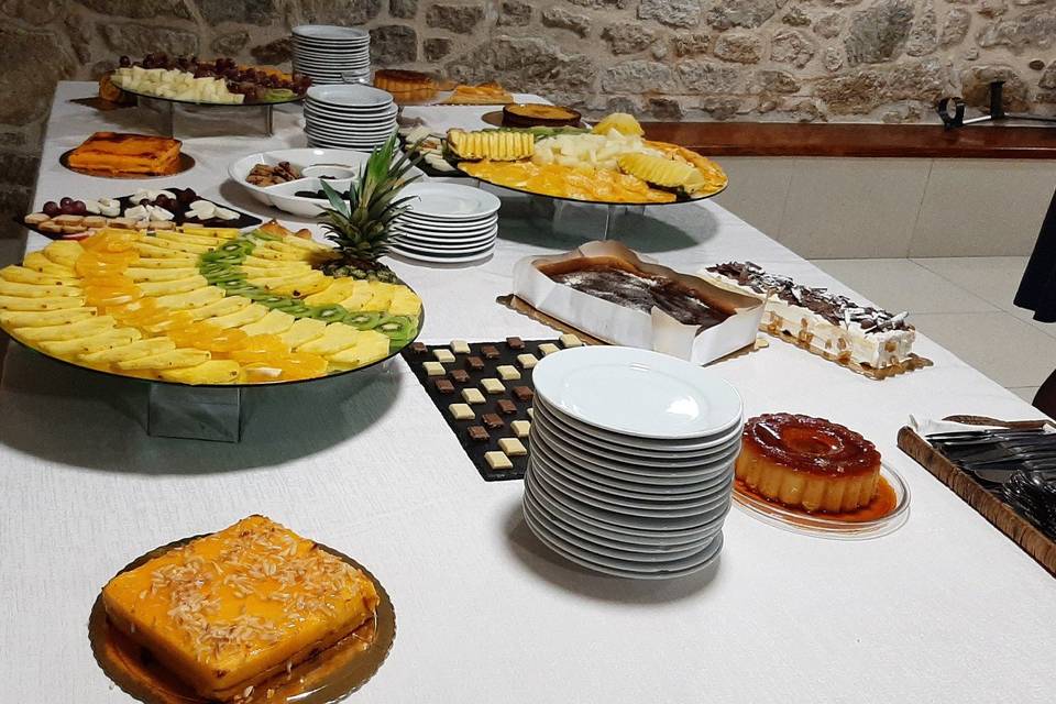 Buffet sobremesas