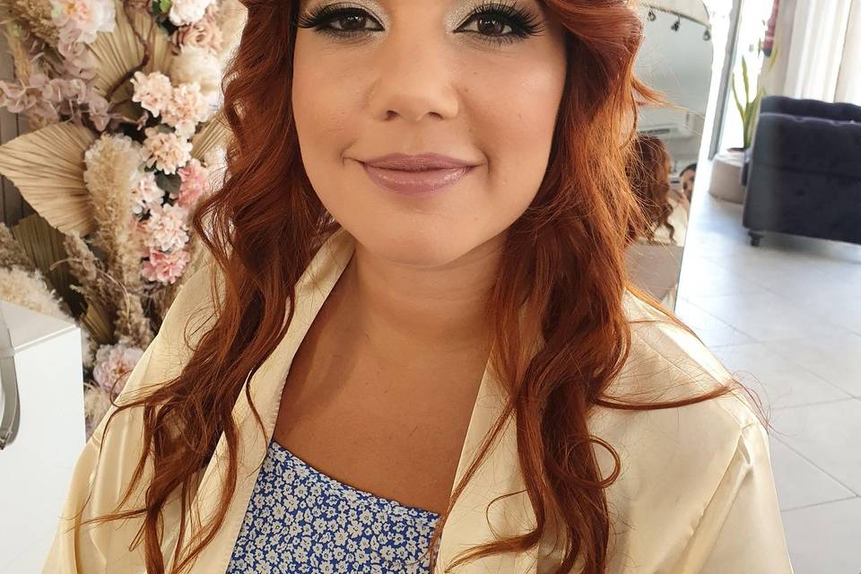 Makeup prova de noiva