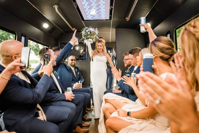 Bus Bridesmaid & Groomsman