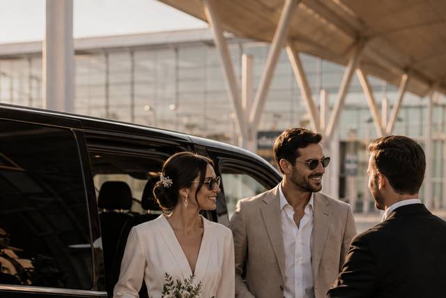 Airport transfer wedding