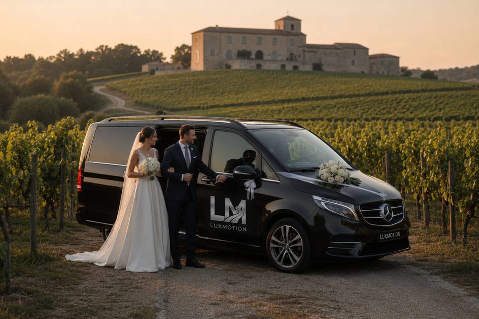Mercedes V class para noivos