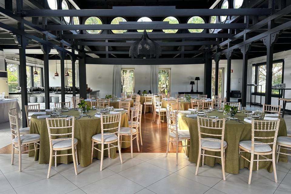 Jantar no Pavilhão de Caça