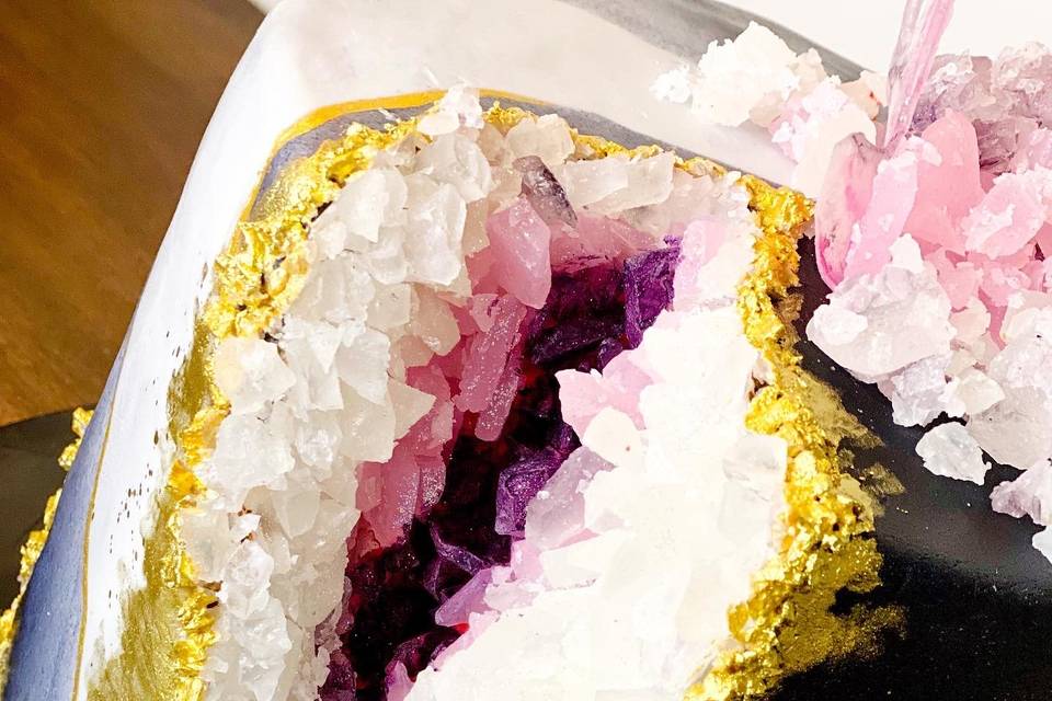 Geode cake