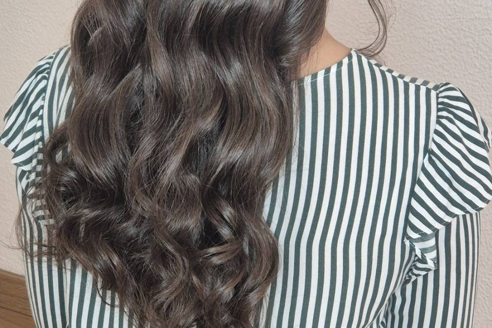 Penteado moderno e elegante