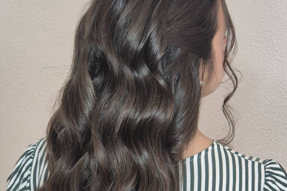 Penteado moderno e elegante