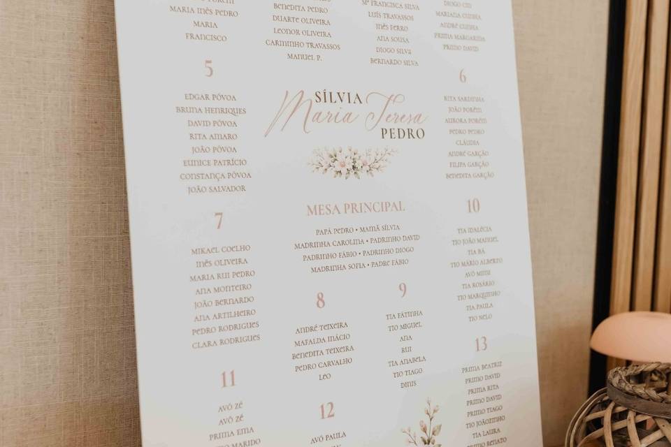 Seating plan