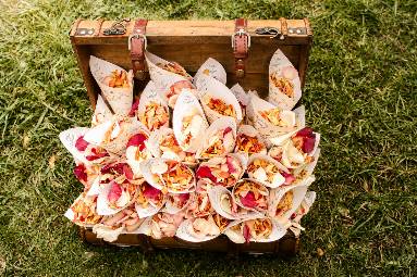 Cones de petalas