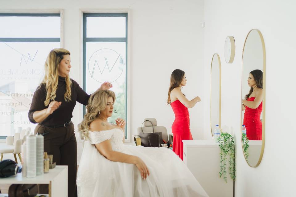 Preparação da noiva