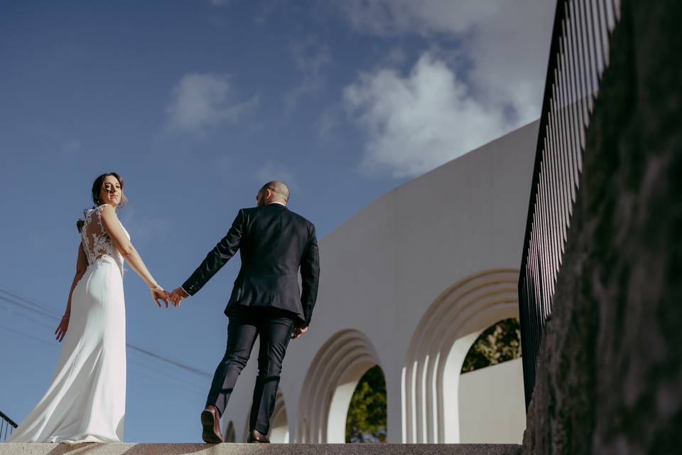 Bride and groom