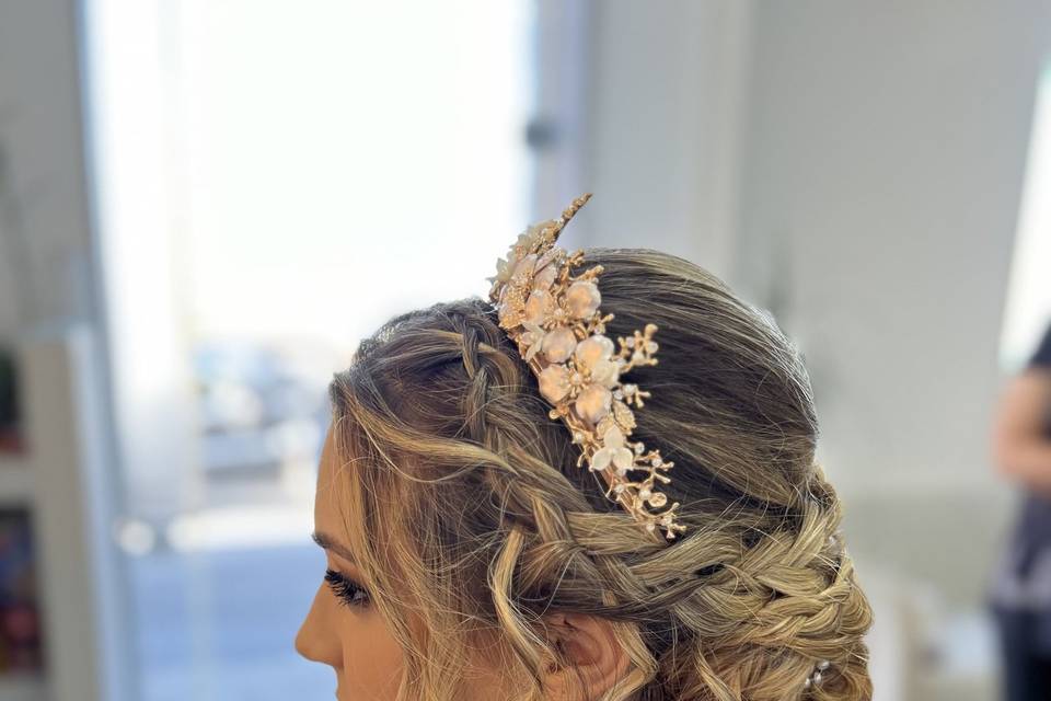 Penteado (pack com maquilhagem