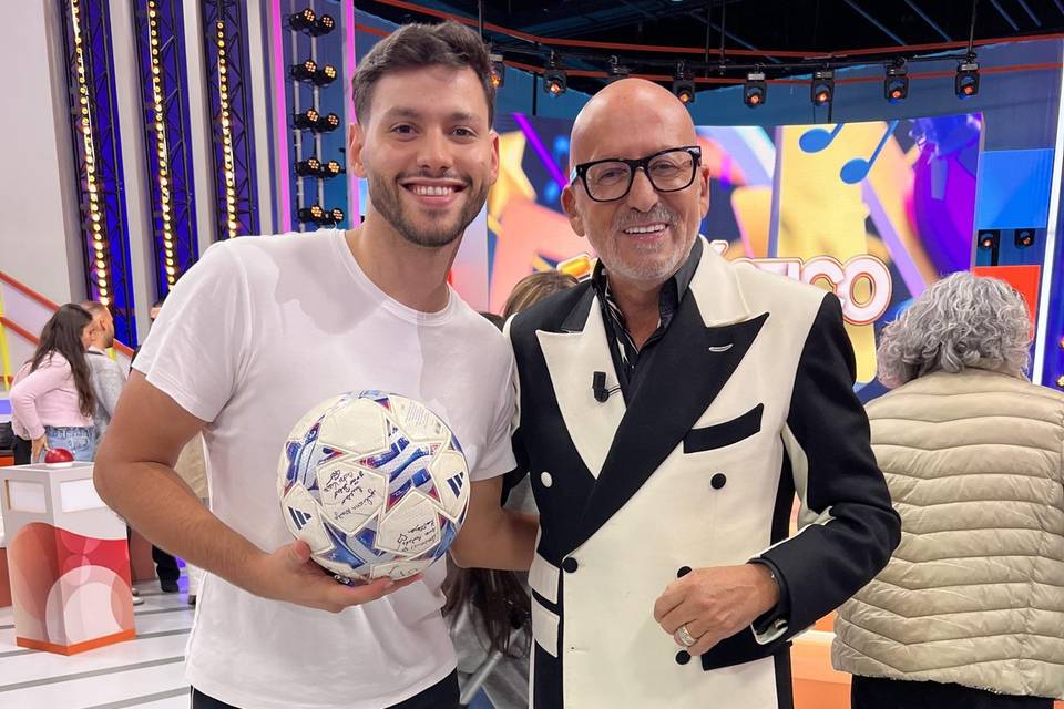 Com Manuel Luís Goucha