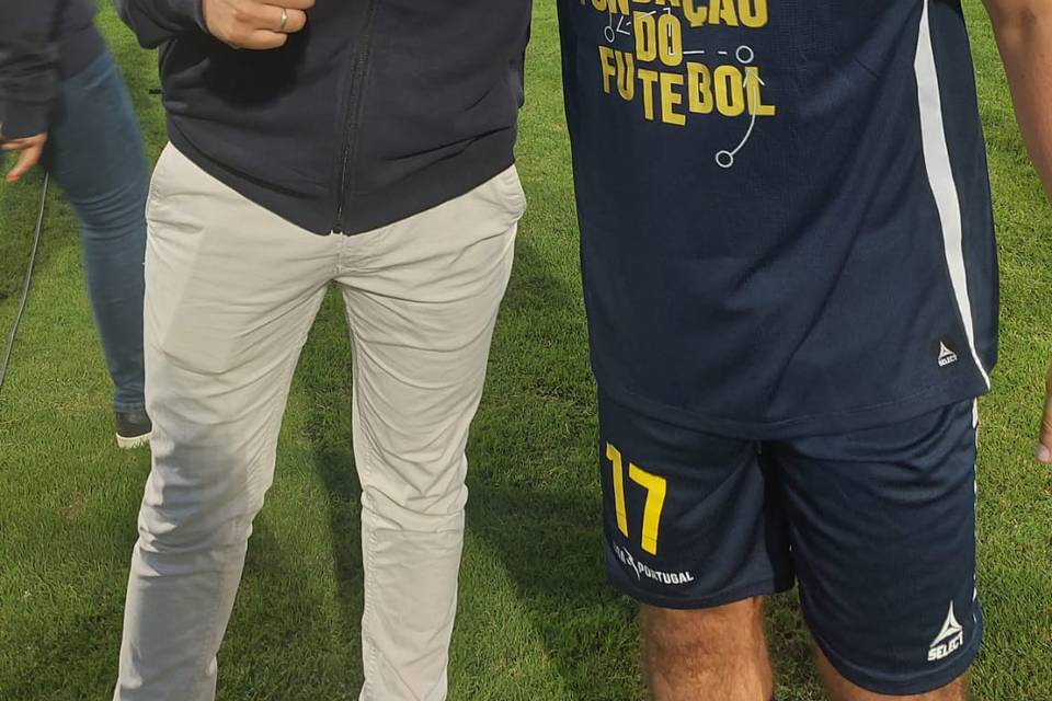 Com Ricardo de Sã