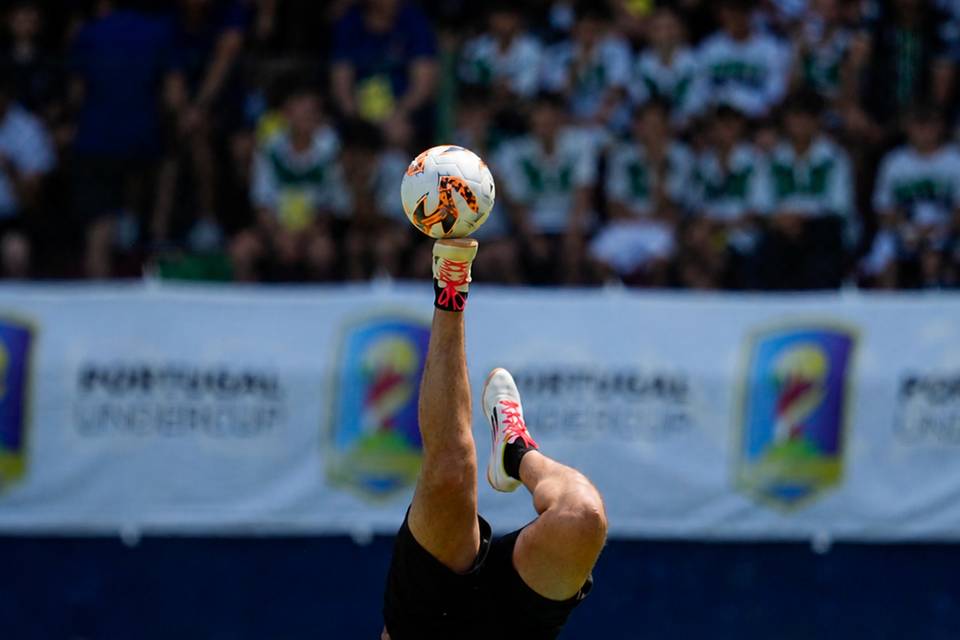 Show em torneio futebol