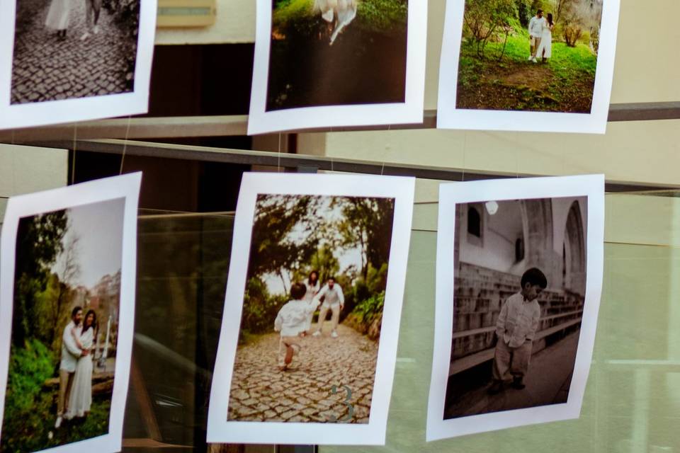Varal de fotos