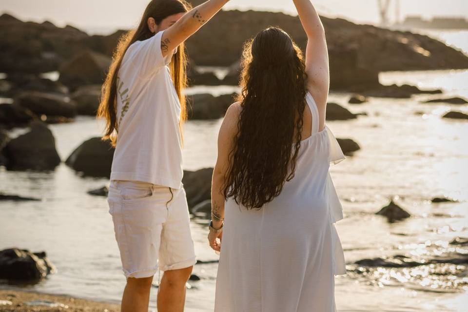 Sessão na praia
