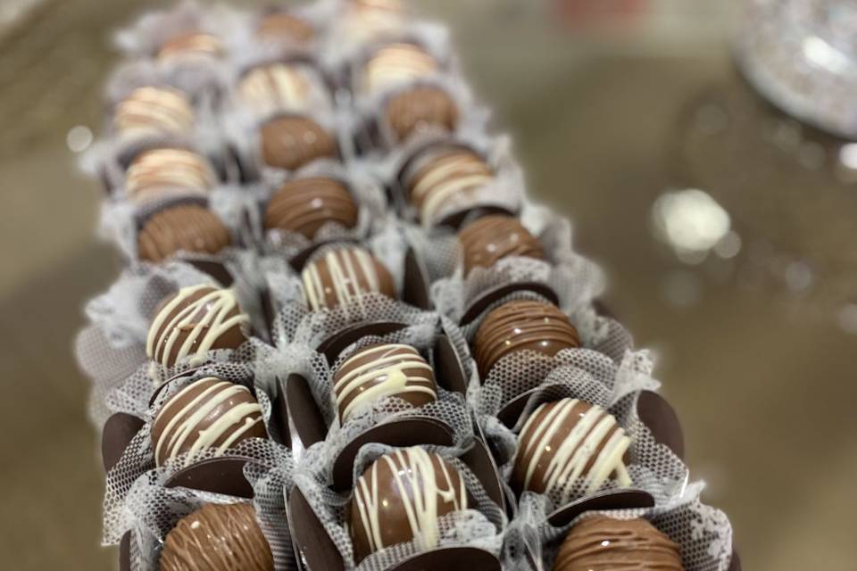 Trufas de chocolate