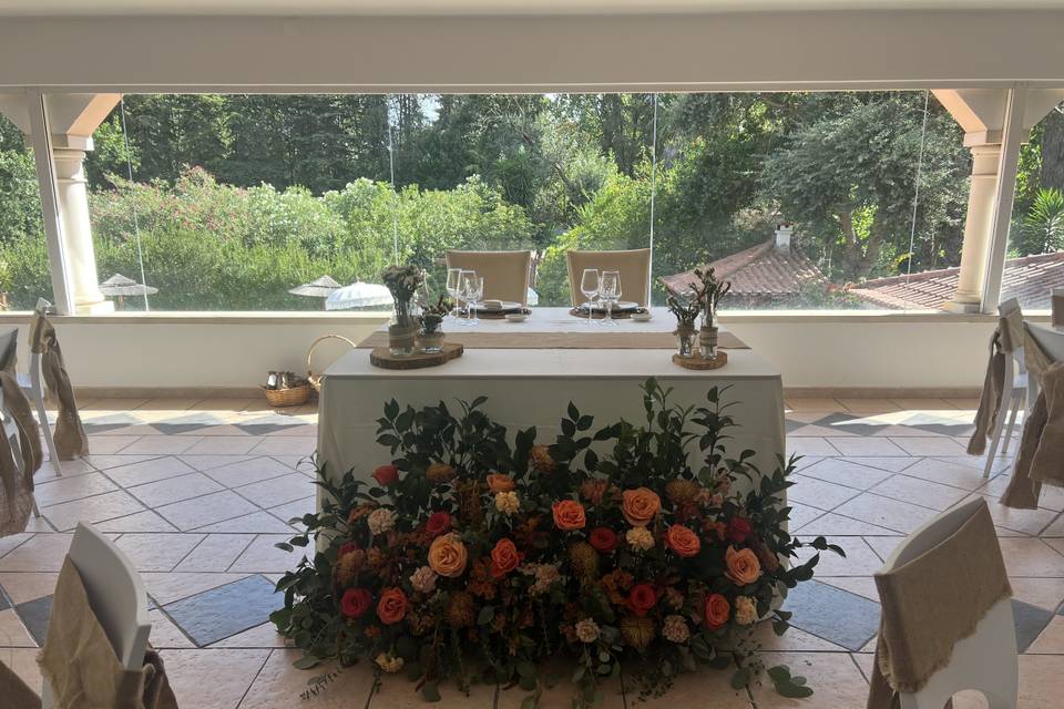 Mesa dos Noivos