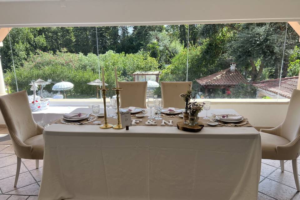 Mesa dos Noivos