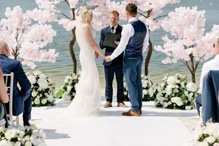 Wedding in the Beach