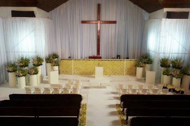 Decoração igreja casamento