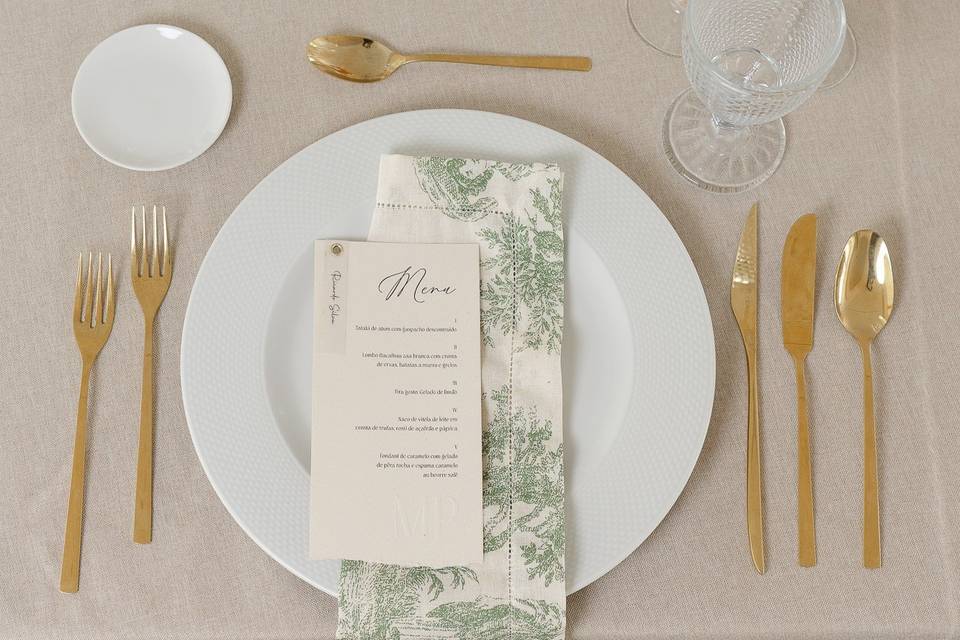 Menu de Casamento