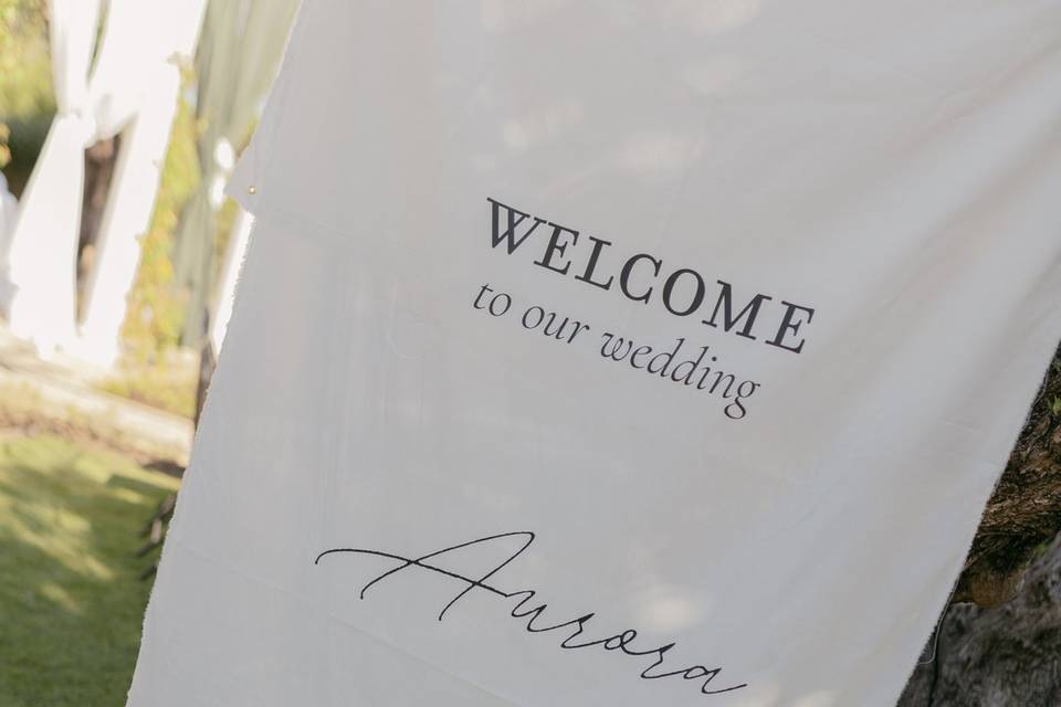 Welcome Sign