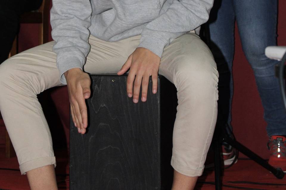 Ensaio de percussão
