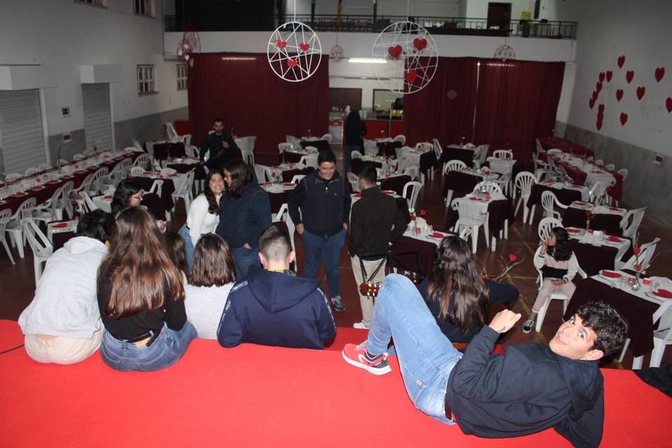 Ensaio p/ o espetáculo