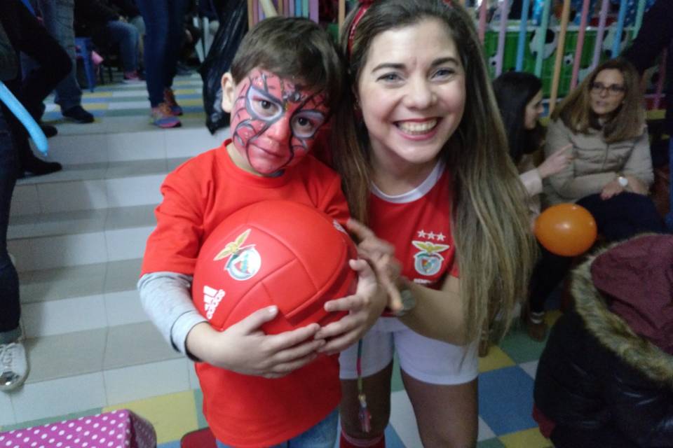 Homem aranha do benfica