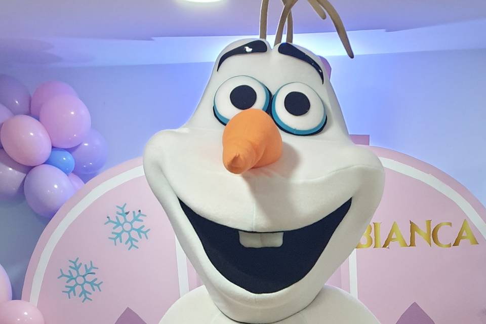 Mascote Olaf