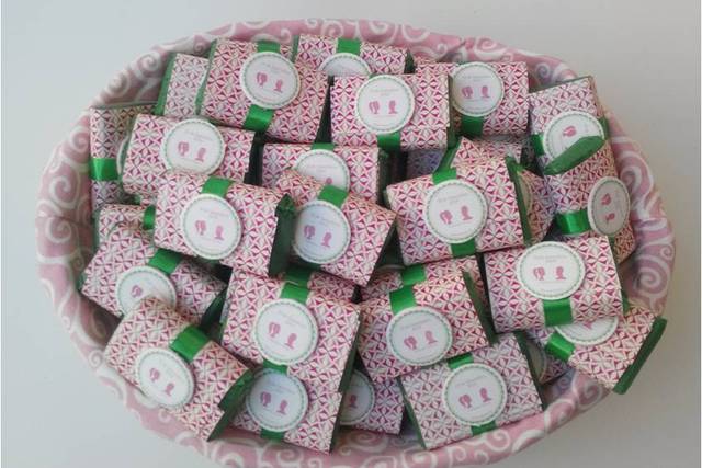 Sabonetes com mensagens