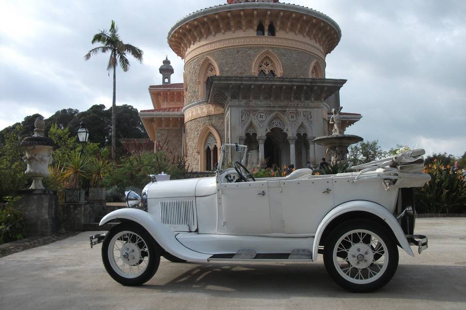 Ford A Phaeton 1928 branco