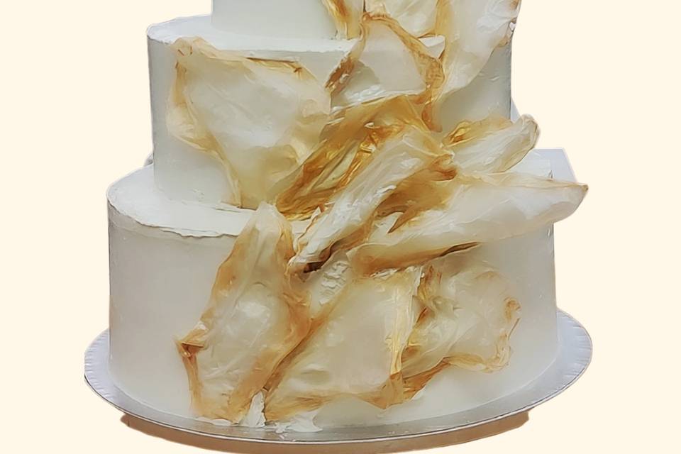 Bolo de casamento 3 andares