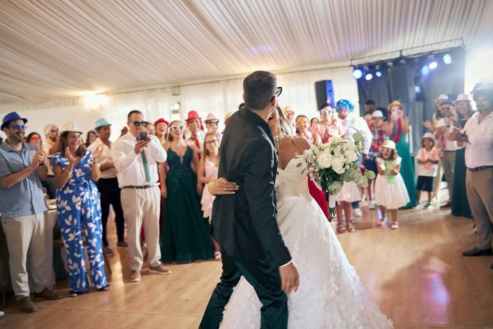 Já está na hora do beijo?