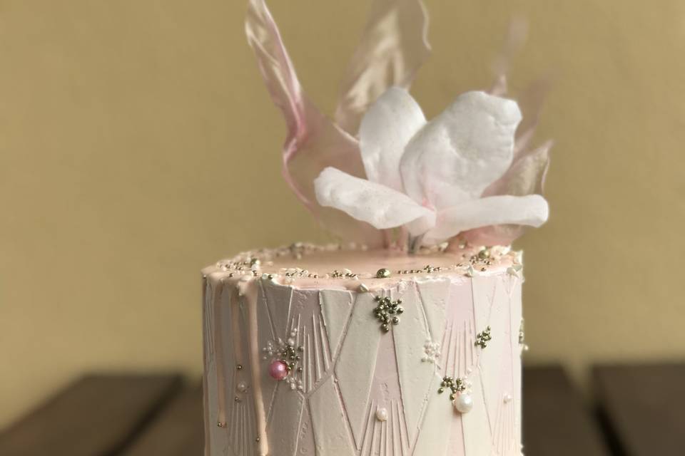 Pink cake 5