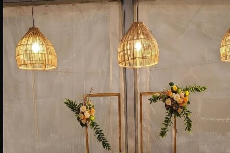 Mesa dos noivos Elegante