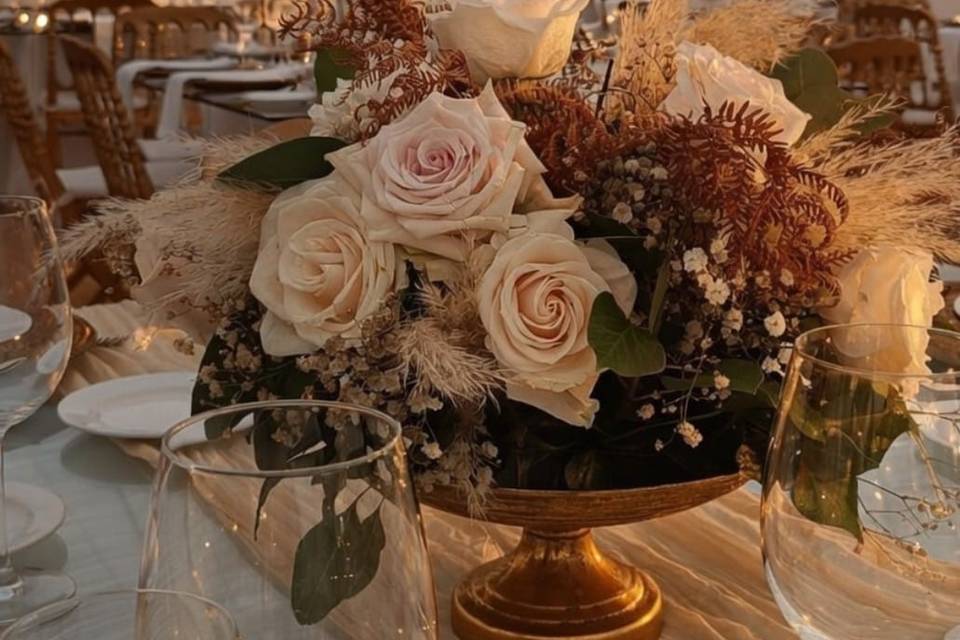 Arranjo floral elegante