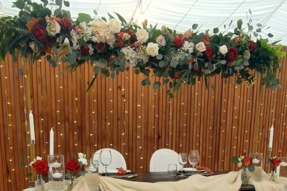 Mesa Noivos Terracota