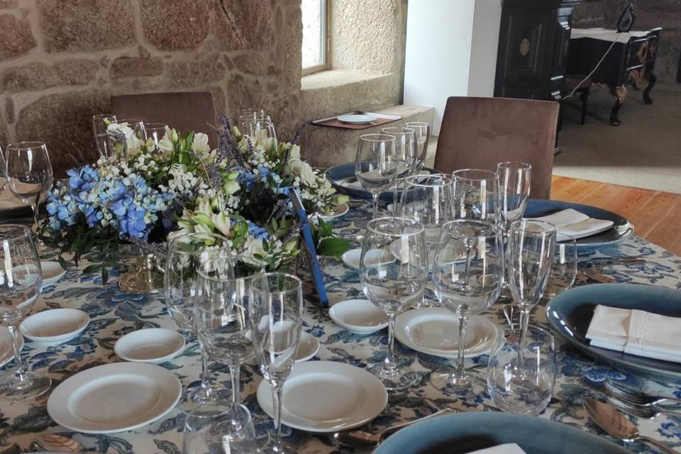 Mesa de convidados
