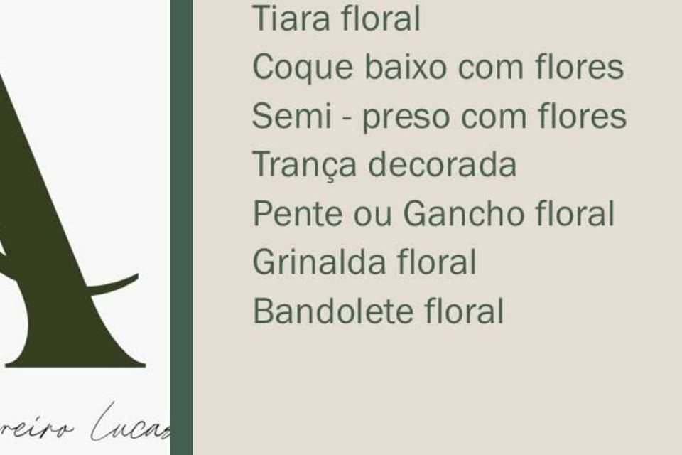 Penteados Florais