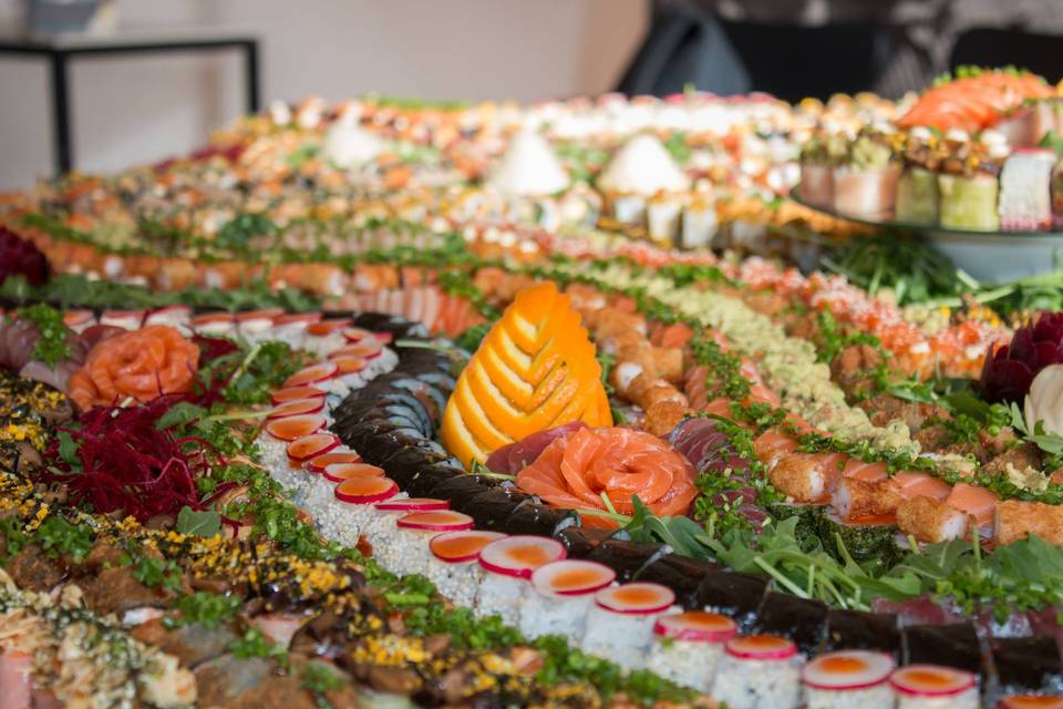 Sushi wedding