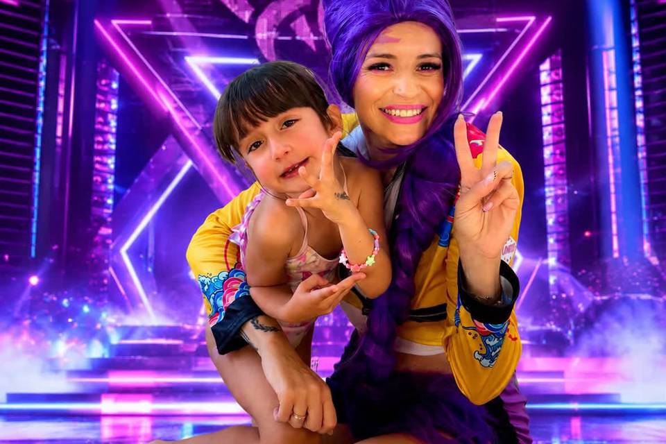 Animação com Rumi Aniversário