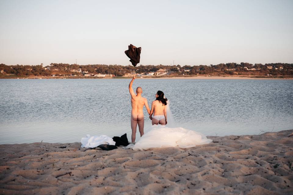 Bernardo&lili -trash the dress