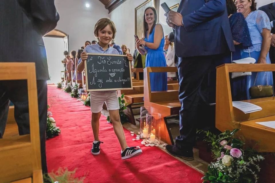 Noiva quase a chegar