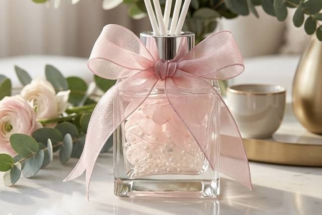 Mikado com flor preservada