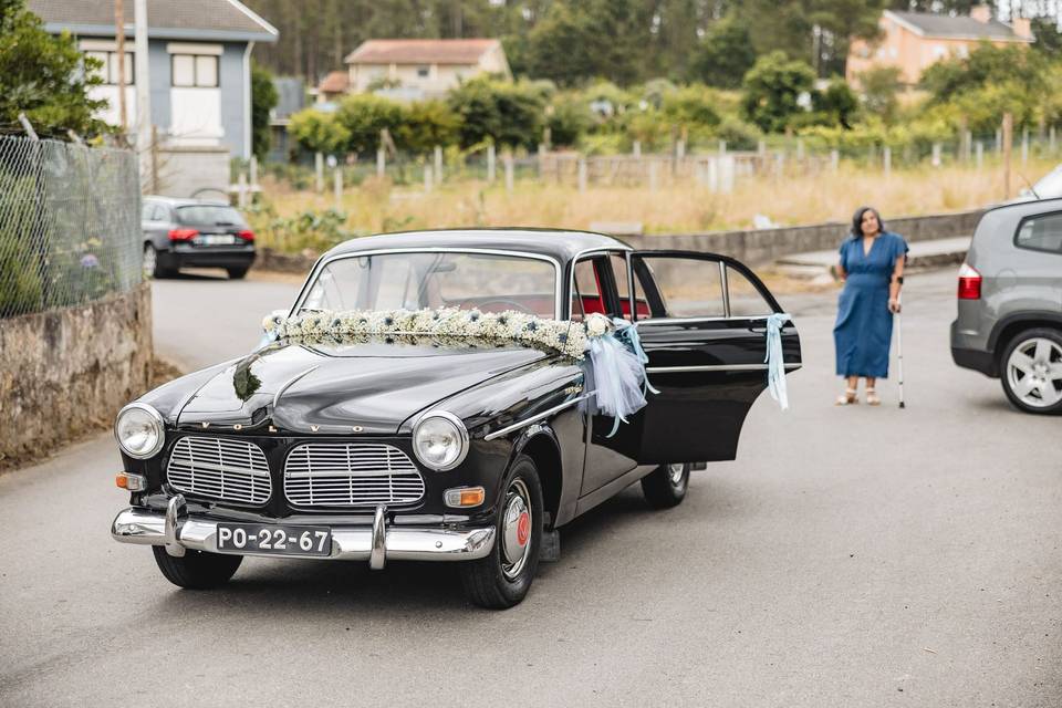 Volvo 122s casamento