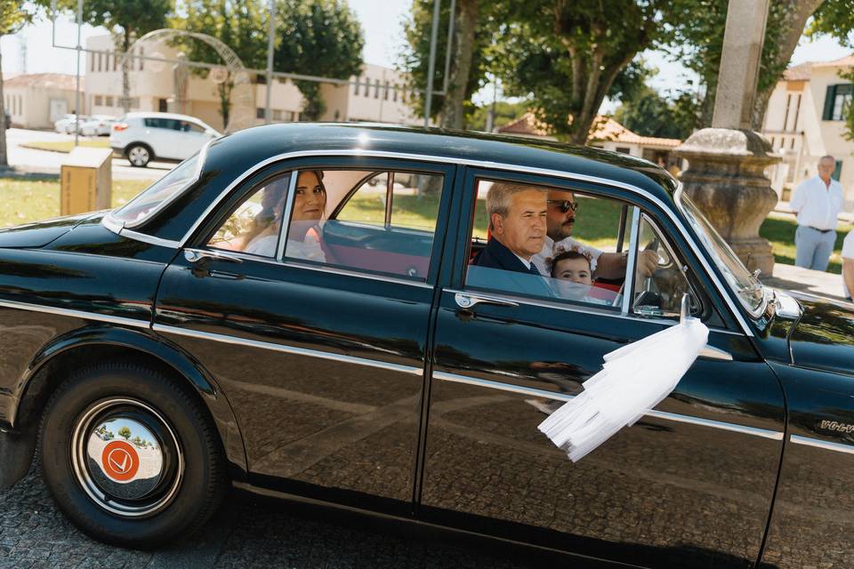 Volvo 122s casamento