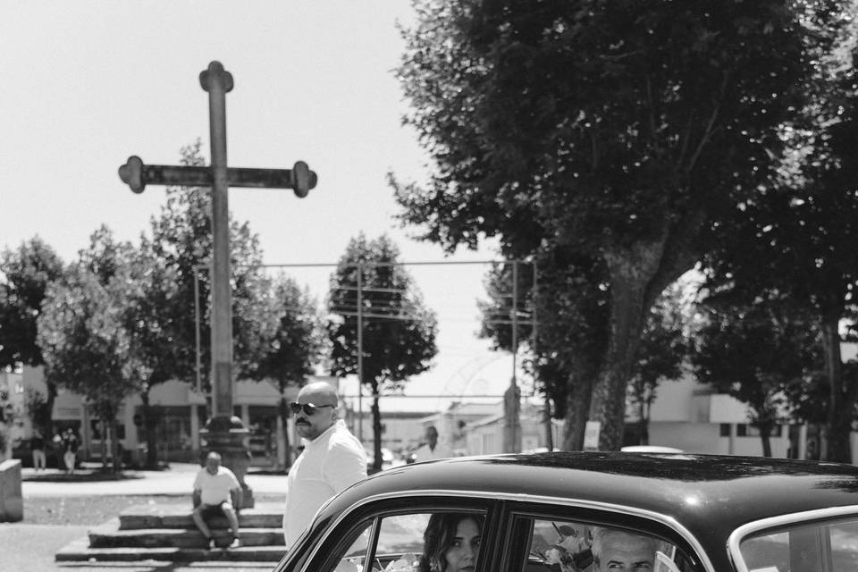 Volvo 122s casamento