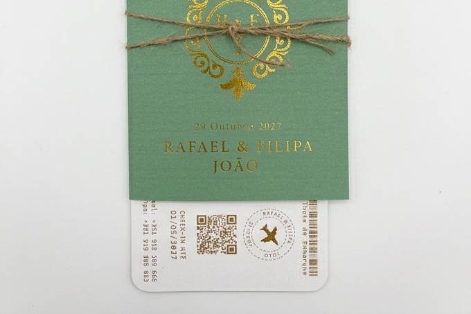Convite de Casamento, Batizado