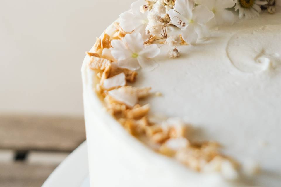 Detalhe bolo de casamento